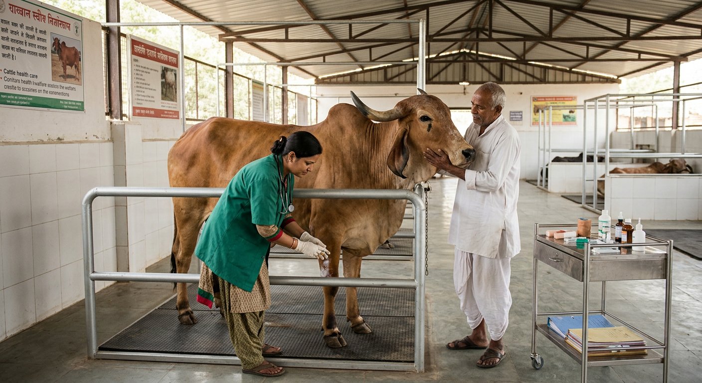 कुम्हेर गौशाला का विलय